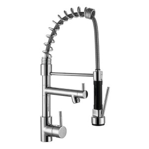 GO by Van Marcke Cuisina II keukenkraan - 48cm - draaibare & uittrekbare uitloop - waterbesparend - chroom KE-103L