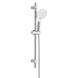 GO by Van Marcke Iona doucheset compleet handdouche 3 jets doucheslang 150 cm diameter stang 25 mm lengte 700 mm JL622HCP-25+JL8953+5597