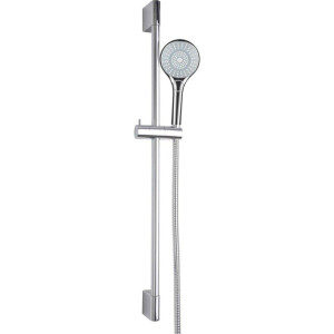 GO by Van Marcke Todo doucheset compleet handdouche 3 jets doucheslang 150 cm diameter stang 18 mm lengte 827 mm FS38611+810
