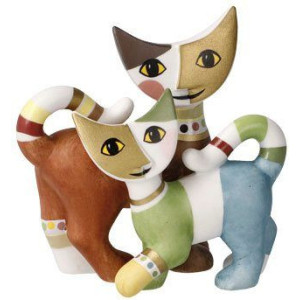 Goebel Decoratief figuur Rosina Wachtmeister - CatsMio e Bea (1 stuk)