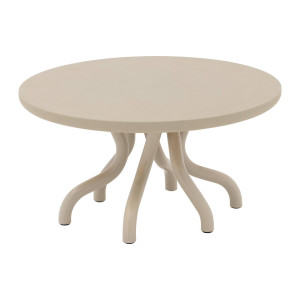 Goossens Excellent Salontafel Matera rond, leefbeton groen,, 60 x 41 x 60 cm