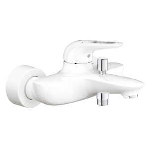 GROHE Eurostyle New badkraan met omstel en koppelingen wit 33591ls3