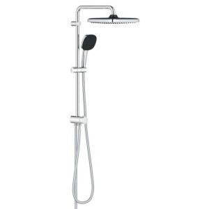 GROHE Vitalio Comfort 250 QuickFix Regendoucheset - hoofddouche - 25cm - vierkante handdouche - 2 straalsoorten - chroom 26698001