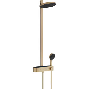 Hansgrohe Pulsify s showerpipe 260 2jet met 400 brushed bronze 24240140