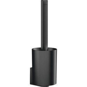 Hansgrohe WallStoris closetborstelhouder 10x34.1x11.2cm Zwart mat 27927670