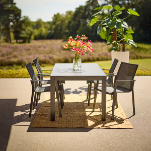 Hartman Tuintafel 'Chevalier' 170 x 90cm, kleur Antraciet