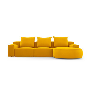 Hoekbank Inca rechts velvet | Micadoni Home