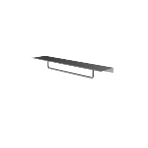 Hotbath &MORE Handdoek Rek - 40cm - voor planchet serie - Geborsteld gunmetal PVD SHA04BGP