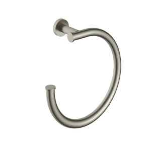 Hotbath &MORE Handdoekring GN Geborsteld nikkel BAA08GN