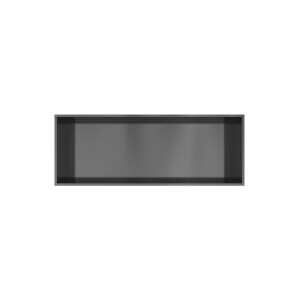 Hotbath &MORE Inbouwbox of inbouwnis - 30x80x10 - Geborsteld gunmetal PVD BOX080BGP