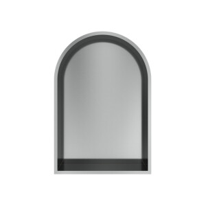 Hotbath &MORE Inbouwbox of inbouwnis Toogmodel - 30x45x10cm - RVS 316 BOW30IX