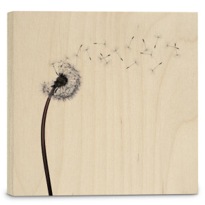 Houtprint Dandelion | Orangewallz