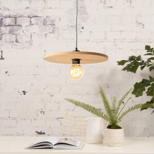 Good&Mojo Hanglamp 'Algarve' Kurk, kleur Naturel