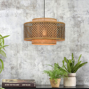 GOOD&MOJO Hanglamp 'Bhutan' Large, Bamboe, kleur Naturel