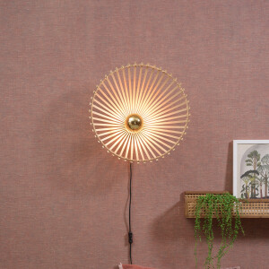 GOOD&MOJO Wandlamp 'Bromo' Small, Bamboe, kleur Naturel