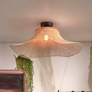 GOOD&MOJO Plafondlamp 'Ibiza' Bamboe, 65cm, kleur Naturel