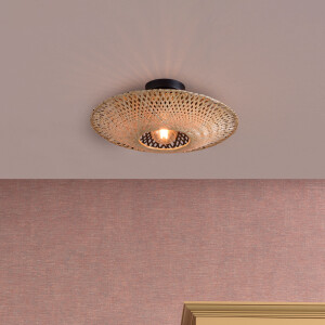 GOOD&MOJO Plafondlamp 'Kalimantan' Small, Bamboe, kleur Naturel