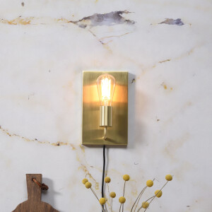 its about RoMi Wandlamp 'Madrid' 25cm, kleur Goud