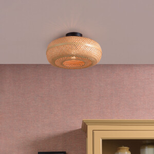 GOOD&MOJO Plafondlamp 'Palawan' Small, Bamboe, kleur Naturel