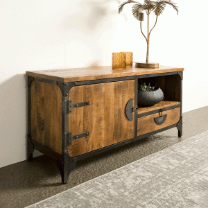 Tower Living TV-meubel 'Basto' 120cm, Mangohout