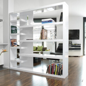 Artistiq Wandkast 'Jodi' 200 x 200cm, kleur Wit