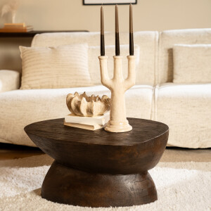 By-Boo Kaarshouder 'Blix' 38cm hoog, kleur Beige