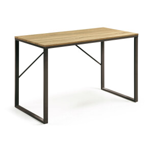 Kave Home Bureau 'Talbot' 120 x 60cm, kleur zwart