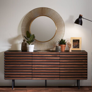 Kave Home Dressoir 'Kesia' 162cm, kleur Donkergrijs