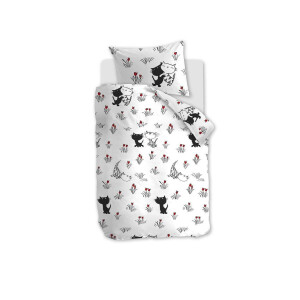 Kinderdekbedovertrek Pim en Pom Lente | Beddinghouse x Fiep Amsterdam