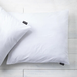 Kussenslopen Percale Katoen 2 PACK Effen Wit Presence - Dekbed-Discounter.nl