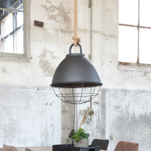 LABEL51 Hanglamp 'Korf' 47cm, kleur Grijs