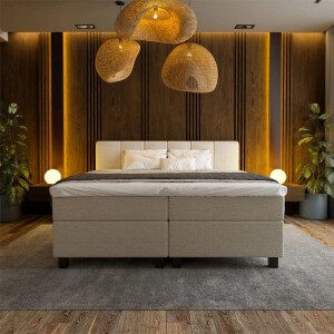 Boxspring 180x210 Cm Koudschuim + 10 Cm Incl. Montage Nova Spring - Dekbed-Discounter.nl