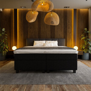 Boxspring 90x210 Cm Comfortschuim (4 Cm) Excl. Montage Nova Spring - Dekbed-Discounter.nl