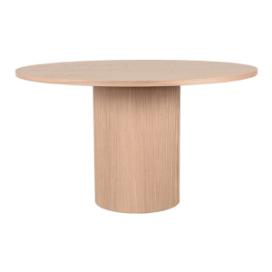 LABEL51 Ronde Eettafel 'Oliva' Naturel Eiken, 130cm
