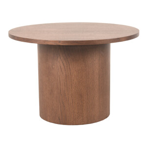 LABEL51 Ronde Salontafel 'Oliva' Walnoot Eiken, 60cm