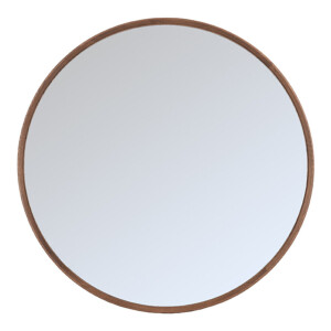 LABEL51 Ronde Spiegel 'Oliva' Walnoot Eiken, 90cm
