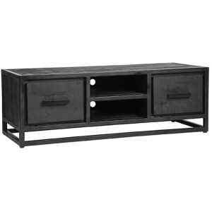 LABEL51 TV-meubel 'Chili' Zwart Mangohout, 120cm