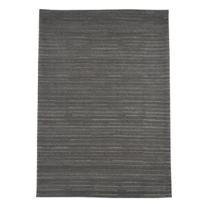 LABEL51 Vloerkleed 'Luxy' Wol, 160 x 230cm, kleur Antraciet