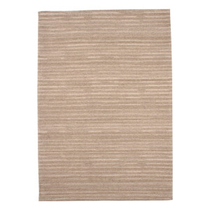 LABEL51 Vloerkleed 'Luxy' Wol, 160 x 230cm, kleur Taupe