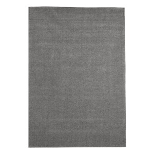 LABEL51 Vloerkleed 'Wolly' Wol, 160 x 230cm, kleur Donkergrijs