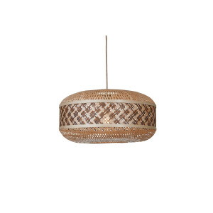 GOOD&MOJO Hanglamp 'Langkawi' Bamboe, 50cm, kleur Naturel/Bruin