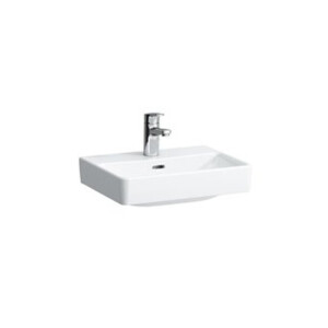 Laufen Pro S wastafel 34x45x14.5cm 1 kraangat keramiek wit h8159610001041