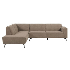Tower Living 2,5-zits Hoekbank 'Leeds' Links, kleur Moss Grey
