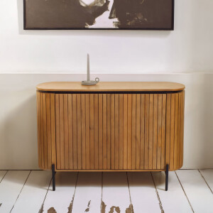 Kave Home Dressoir 'Licia' Mangohout, 120cm