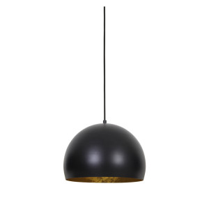Light & Living Hanglamp 'Jaicey' 33cm, mat zwart-goud
