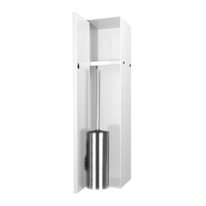 Looox Closed closetborstelgarnituur - 14.5x61x14cm - tegelbaar - wit CL8W cl8-w