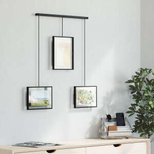 Umbra Fotolijst 'Exhibit' Set van 3 stuks, kleur Zwart