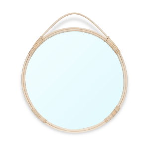 Lux ronde rattan spiegel - 50 cm