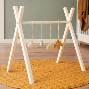 Kave Home Babygym 'Maralis' 74 x 53cm, kleur Wit