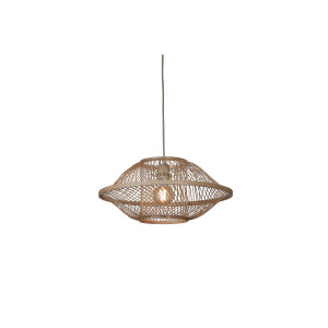 GOOD&MOJO Hanglamp 'Maui' Bamboe, 50cm, kleur Naturel